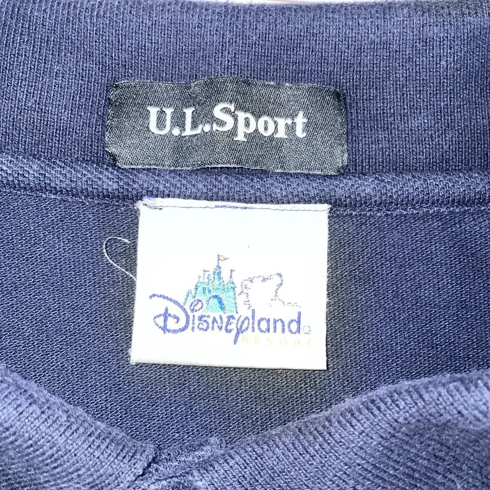 U.L. Sport Vintage 2004 Disneyland Blast To The Past‎ Men's 2XL Polo Shirt